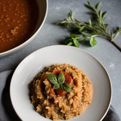Fresh Tomato Risotto recipe image