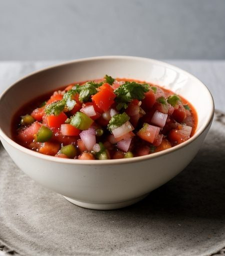 Fresh Tomato Salsa (Salsa De Jitomate Cruda recipe image