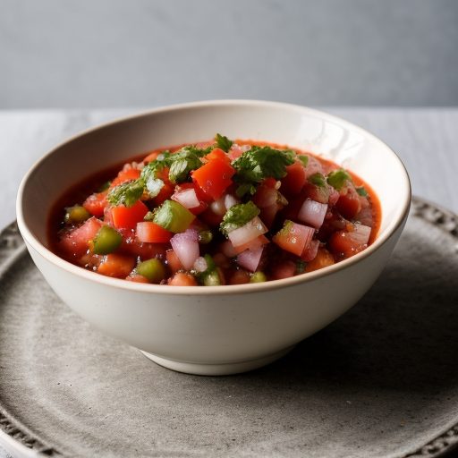 Fresh Tomato Salsa (Salsa De Jitomate Cruda recipe image