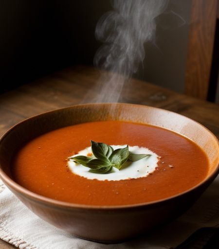 Fresh Tomato Soup Ala Terri recipe image