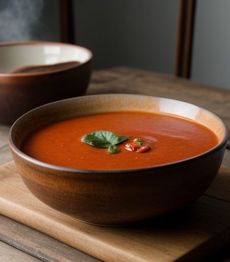 Fresh Tomato Soup (Dr. Dean Ornish recipe image