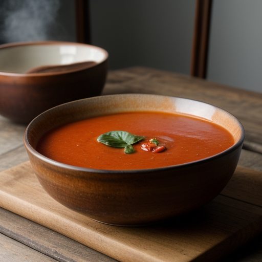 Fresh Tomato Soup (Dr. Dean Ornish recipe image