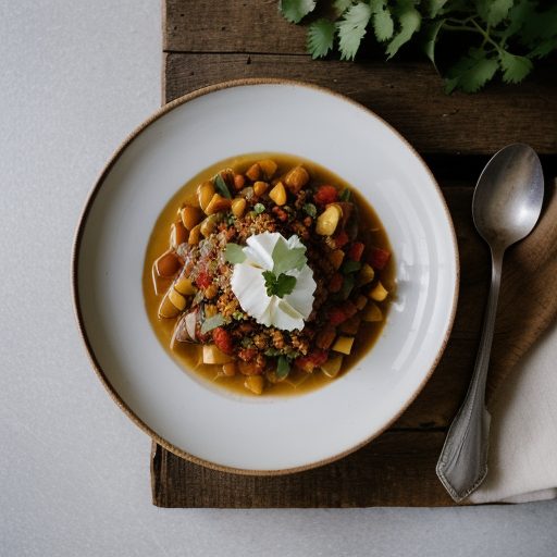 Fresh Tomato White Chili recipe image