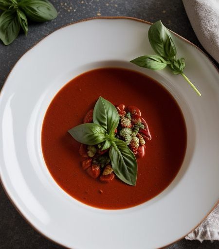 Fresh Tomato and Basil Sauce recipe image