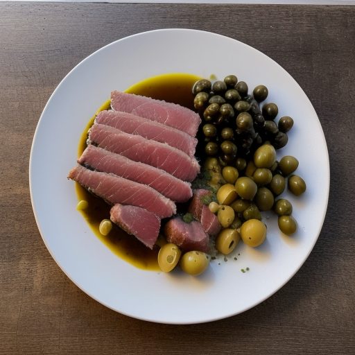Fresh Tuna Nicoise - Gh_9405 recipe image