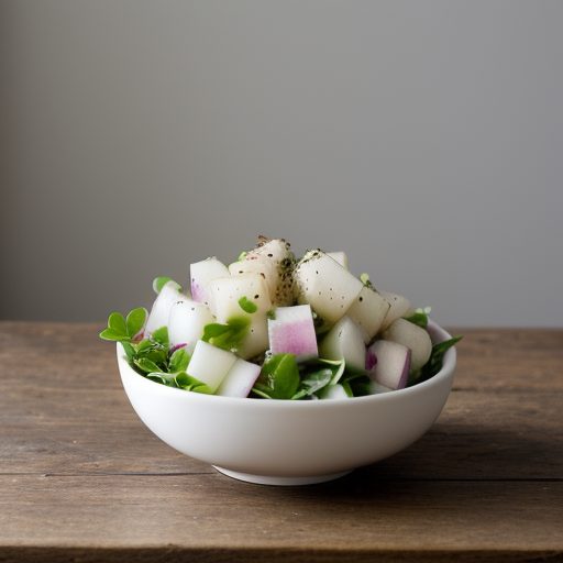 Fresh Turnip Salad recipe image