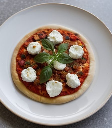 Fresh Vegetable Pizza recipe image