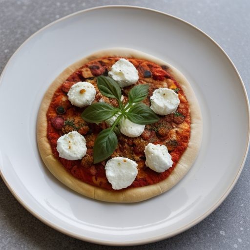 Fresh Vegetable Pizza recipe image