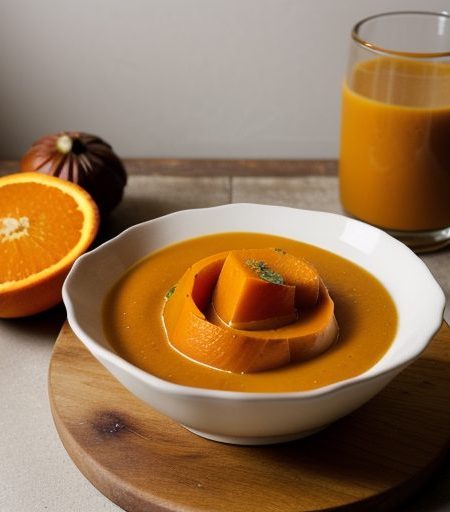 Fresh Yams in Orange Sauce recipe image