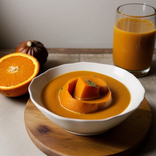 Fresh Yams in Orange Sauce recipe image