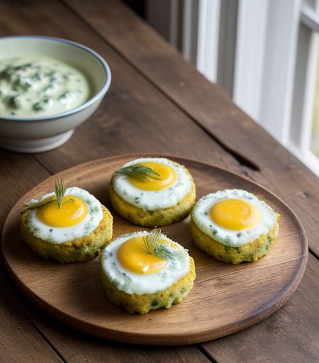 Fresh and Salt Cod Cakes/Jalapeno Tartar/6 recipe image