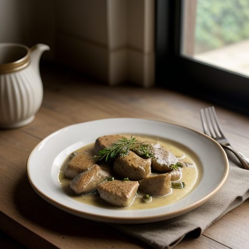 Fricassee De Poulet Au Chablis recipe image