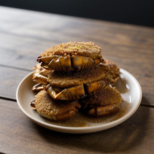 Fried Barbeque Crabs recipe image
