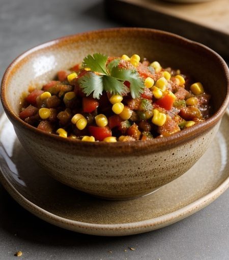 Fried Beef Salsa recipe image
