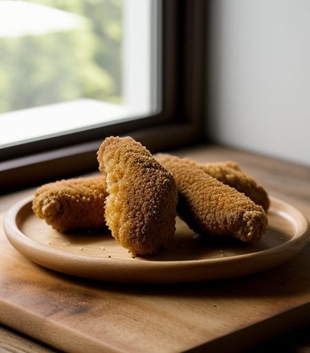 Fried Chicken Bread recipe image