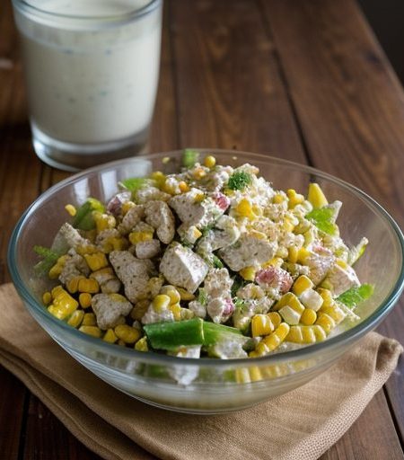 Fried Chicken Salad recipe image
