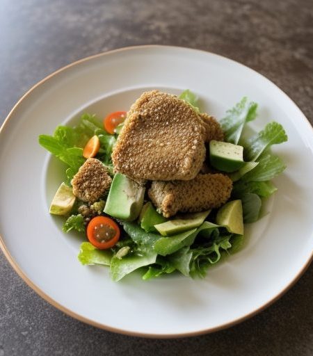 Fried Chicken Salad recipe image