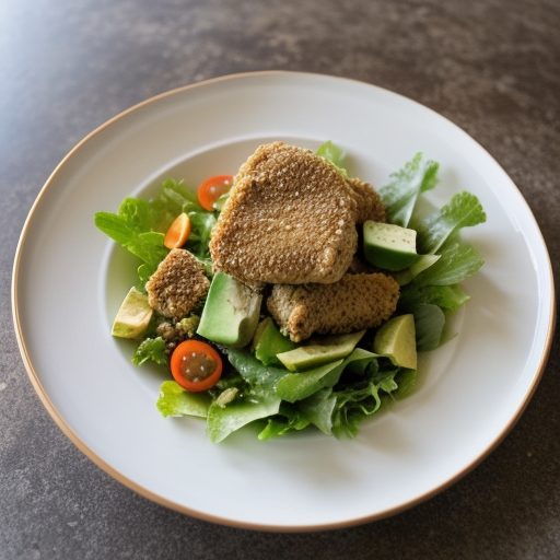 Fried Chicken Salad recipe image