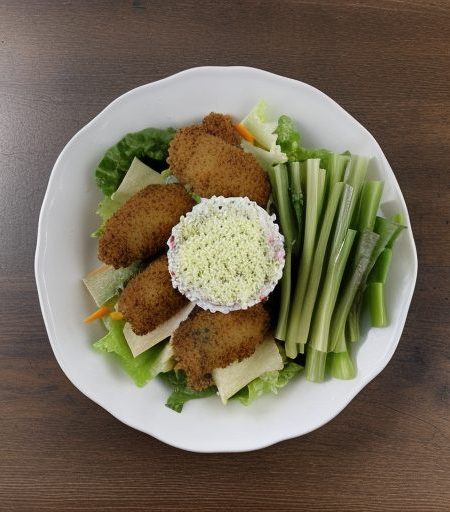 Fried Chicken Salad recipe image