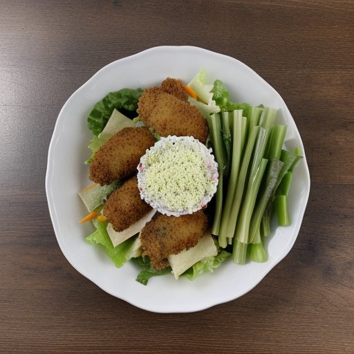 Fried Chicken Salad recipe image