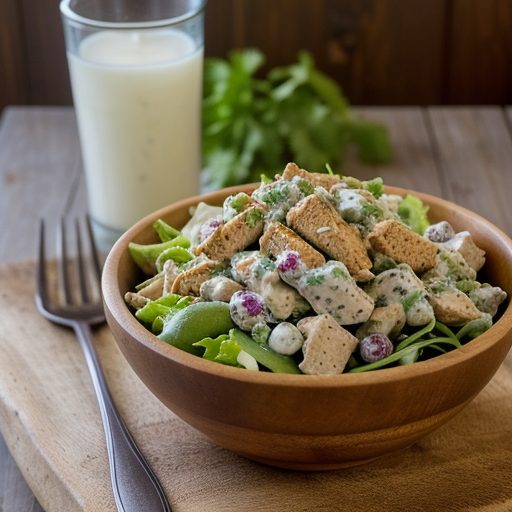 Fried Chicken Salad recipe image