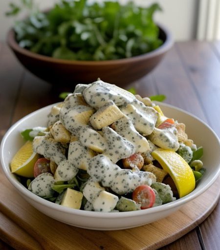 Fried Chicken Salad recipe image