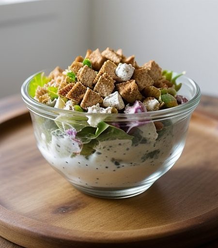 Fried Chicken Salad recipe image