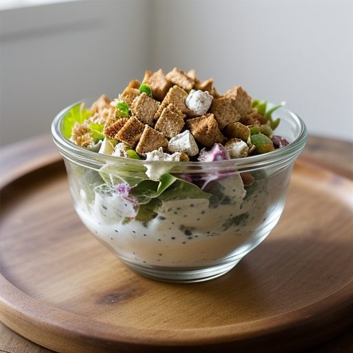 Fried Chicken Salad recipe image