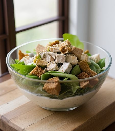 Fried Chicken Salad recipe image