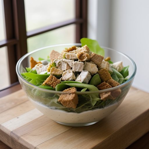 Fried Chicken Salad recipe image