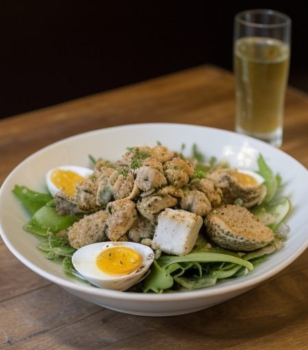 Fried Chicken Salad recipe image