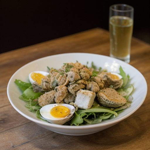 Fried Chicken Salad recipe image