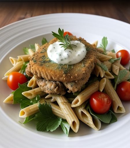 Fried Chicken Salad recipe image
