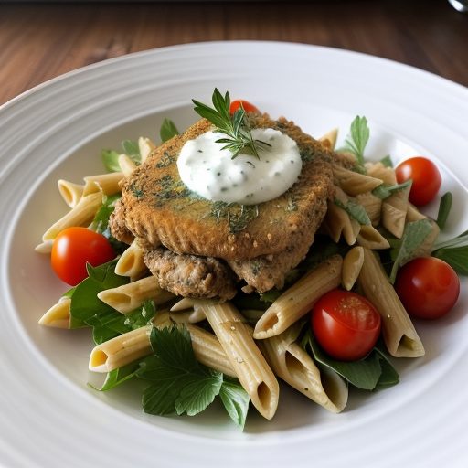 Fried Chicken Salad recipe image