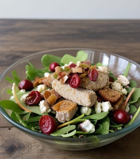 Fried Chicken Salad recipe image