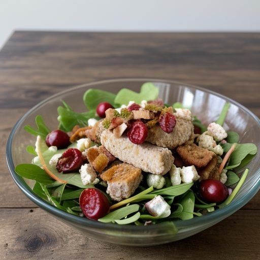 Fried Chicken Salad recipe image