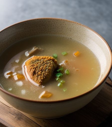 Fried Chicken Soup recipe image