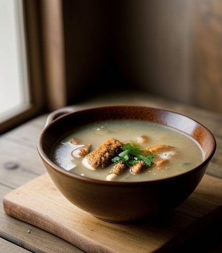 Fried Chicken Soup recipe image