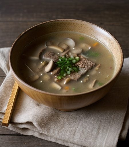 Fried Chicken Soup recipe image