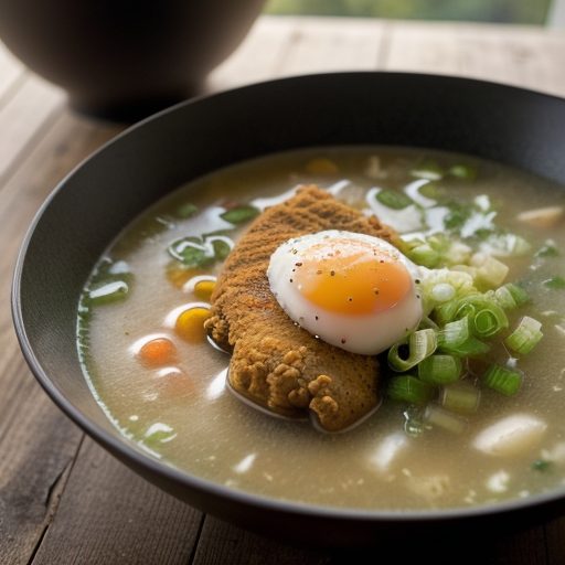 Fried Chicken Soup recipe image