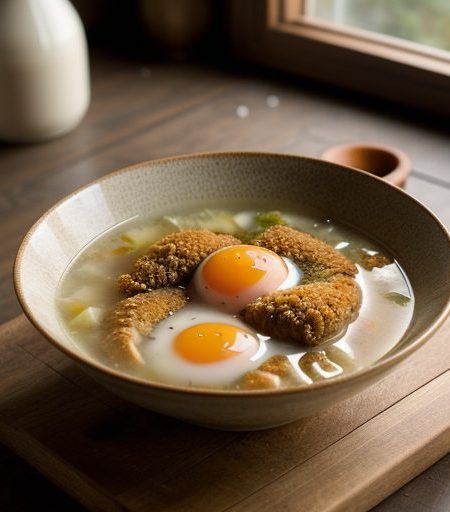 Fried Chicken Soup recipe image