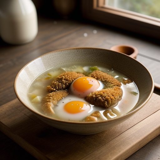 Fried Chicken Soup recipe image