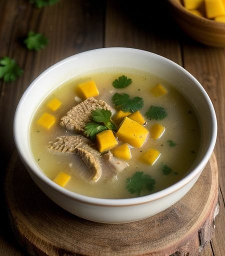 Fried Chicken Soup recipe image