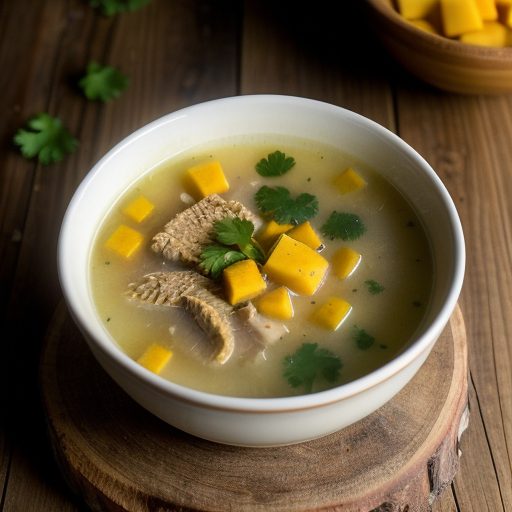 Fried Chicken Soup recipe image