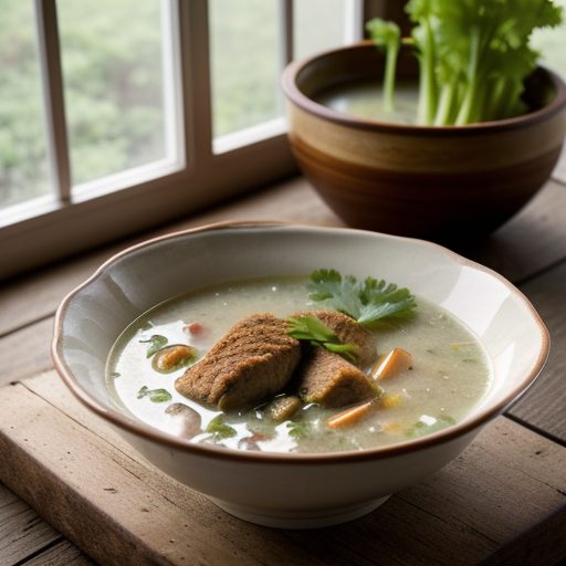 Fried Chicken Soup recipe image