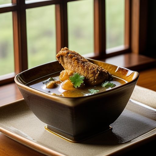 Fried Chicken Soup recipe image