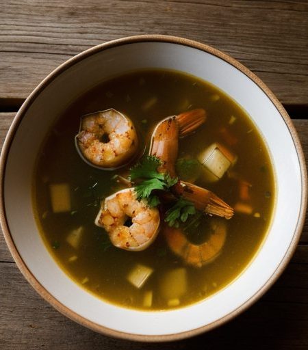 Fried Chicken Soup recipe image
