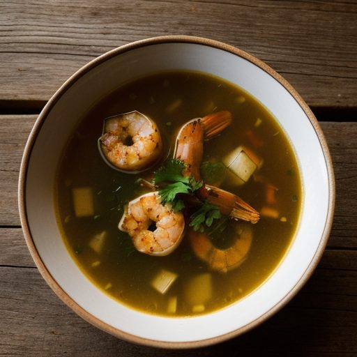 Fried Chicken Soup recipe image