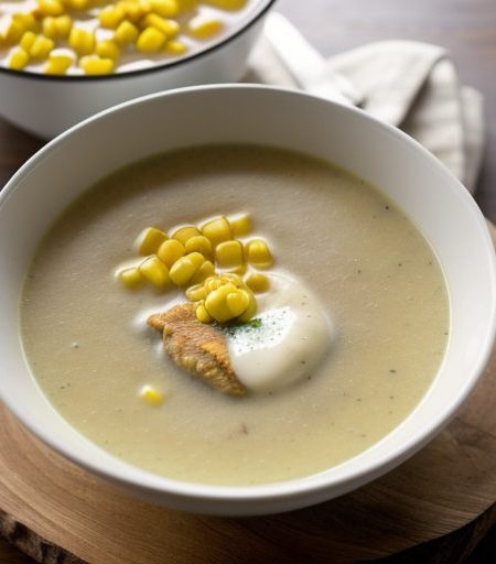Fried Chicken Soup recipe image