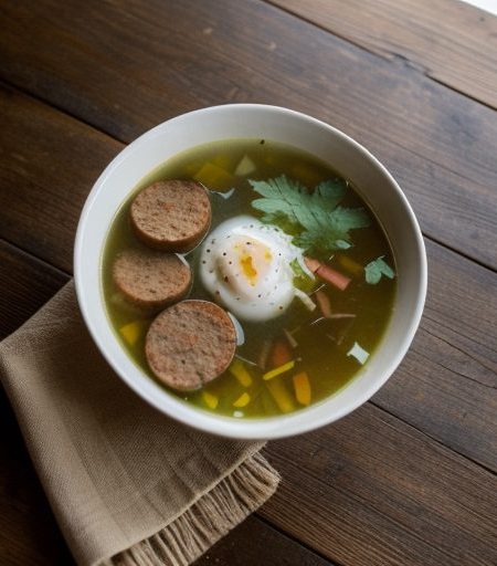 Fried Chicken Soup recipe image